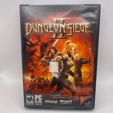 Dungeon Siege 2 and Broken World Manual and Game Windows PC CD ROM CIB