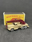 Matchbox Lesney #30 Magirus Crane Truck Grey Wheels Restored Nice Repro Box.