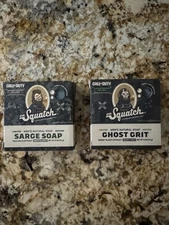 Dr Squatch Soap 2 Pack Ghost Grit And Sarge Soap- Call of Duty Limited Edition 