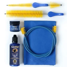 Premium Trumpet Cleaning & Care Kit - 6 Pieces with Storage Bag