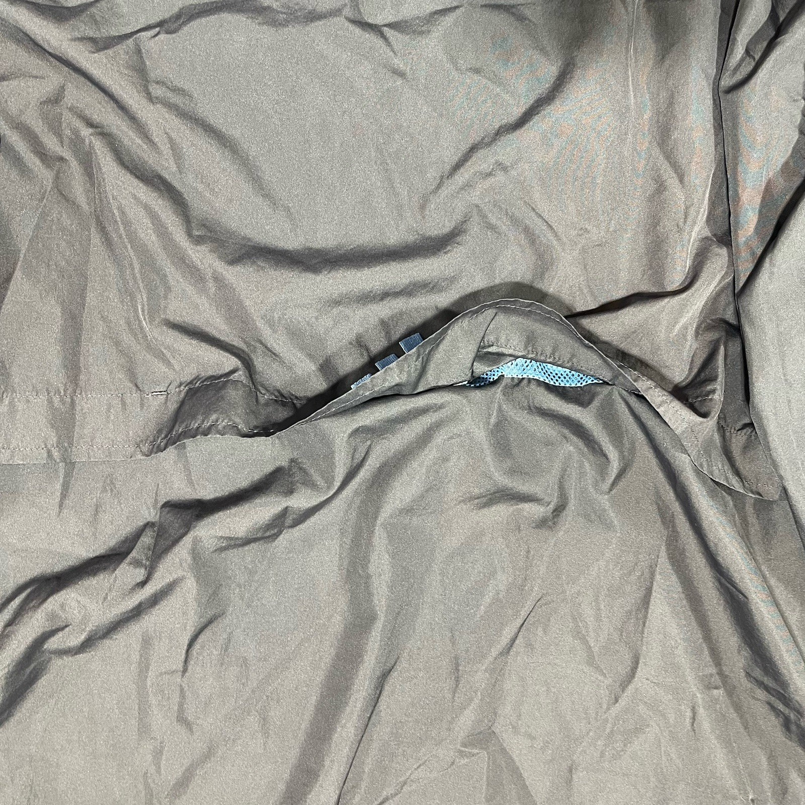 Adidas Pullover Windbreaker Jacket Snap Button Bl… - image 3