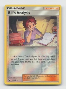 Bill's Analysis 51/68 Hidden Fates Reverse Holo Rare