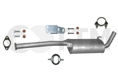 Silencieux Et Tube D'échappement Pour Nissan Terrano II 2.7 TD 4x4 LWB (1993-1999) - Acier Aluminié - Garantie 30 Mois