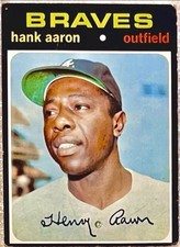 Vintage Topps Hank Aaron Baseball Cards Showcase Gallery and Checklist 84