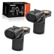 2pc Set Front Rear Abs Wheel Speed Sensor Compatible With Jaguar Vanden Plas
