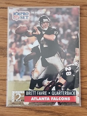 1991 Pro Set - 2nd Round Draft Choice Brett Favre #762 (RC)