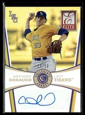 2015 Panini Elite Collegiate Legacy Signatures Anthony Ranaudo Auto 33/50 LSU