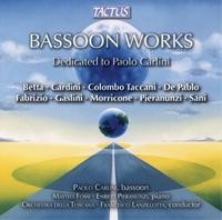 Giorgio Gaslini Bassoon Works (Cd) Album