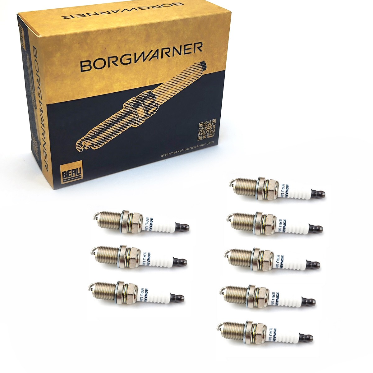 8x Beru Spark Plug for Mercedes-Benz E/S/G/SL W124 W210 W460-463 R129 M119