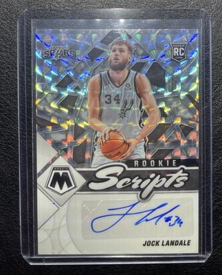 2021-22 Panini Mosaic - Rookie Scripts Jock Landale #RS-JLA (AU, RC)