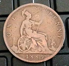 1889 Victoria Penny — photo from another recent sale