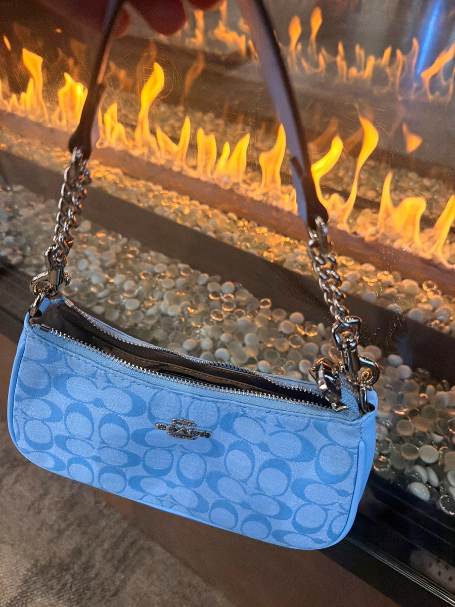 Coach Shoulder Bag Blue Bags & Handbags for Women for sale | eBay