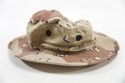 OLDSCHOOL USGI Six Color Chocolate Chip Camo Boonie Hat 7 1/8 Desert Storm  — photo 3