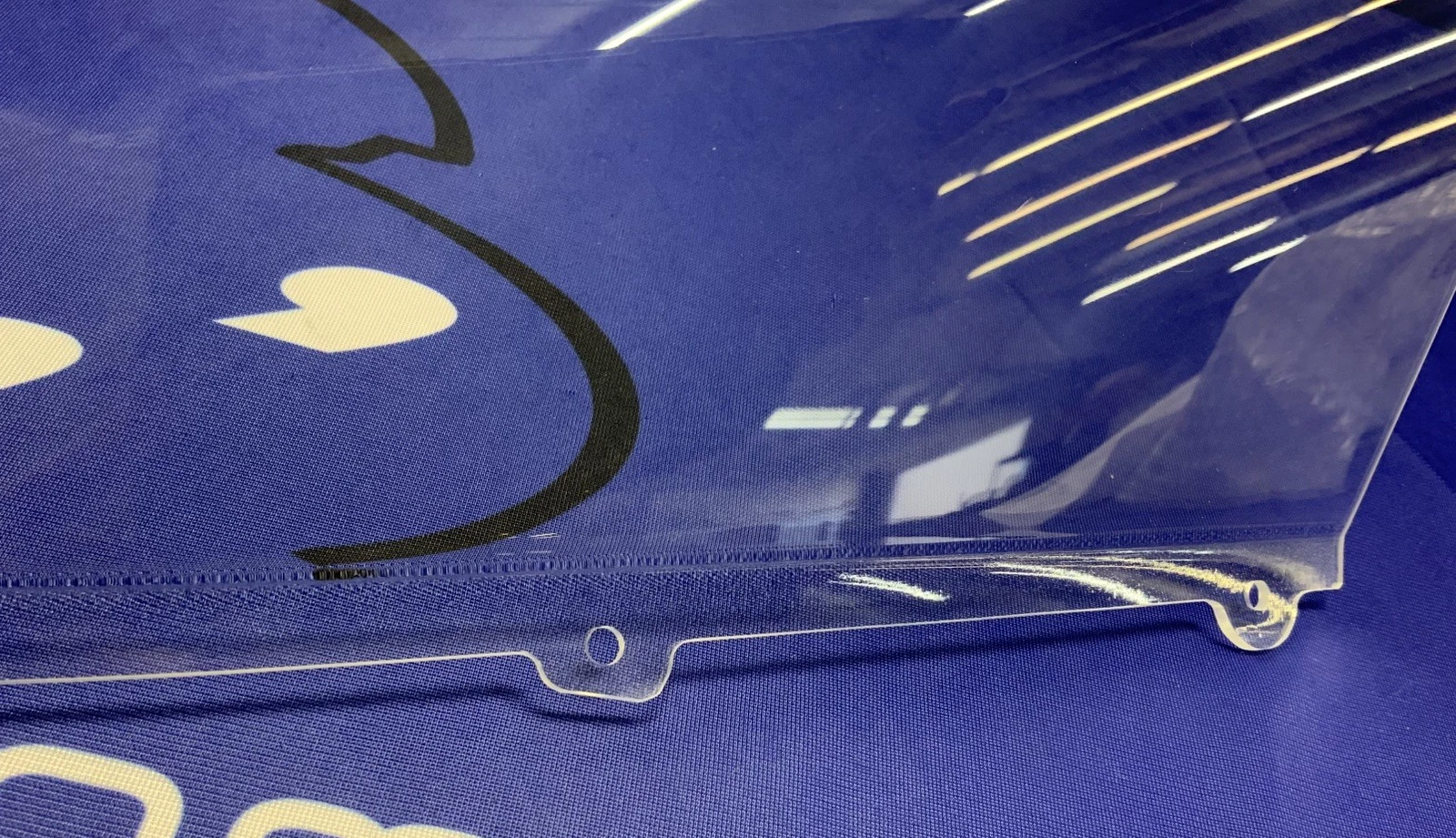 Ducati Clear Race Shield Panigale V4 2025-2026 OEM 97181251AA