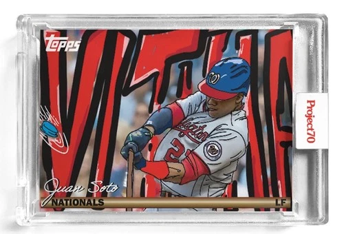 2021 Topps Project 70 Juan Soto Card #487~ By Sole Fly