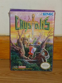 RARE NINTENDO NES CRYSTALIS GAME CARTRIDGE IN GREAT CONDITION