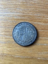 1928 George v Half-Crown Silver Coin