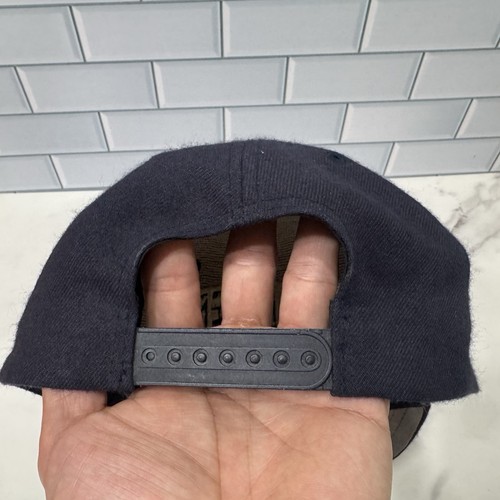 Cappello vintage anni 90 San Diego Chargers Blockhead lana snap back logo laterale - Foto 5 di 8