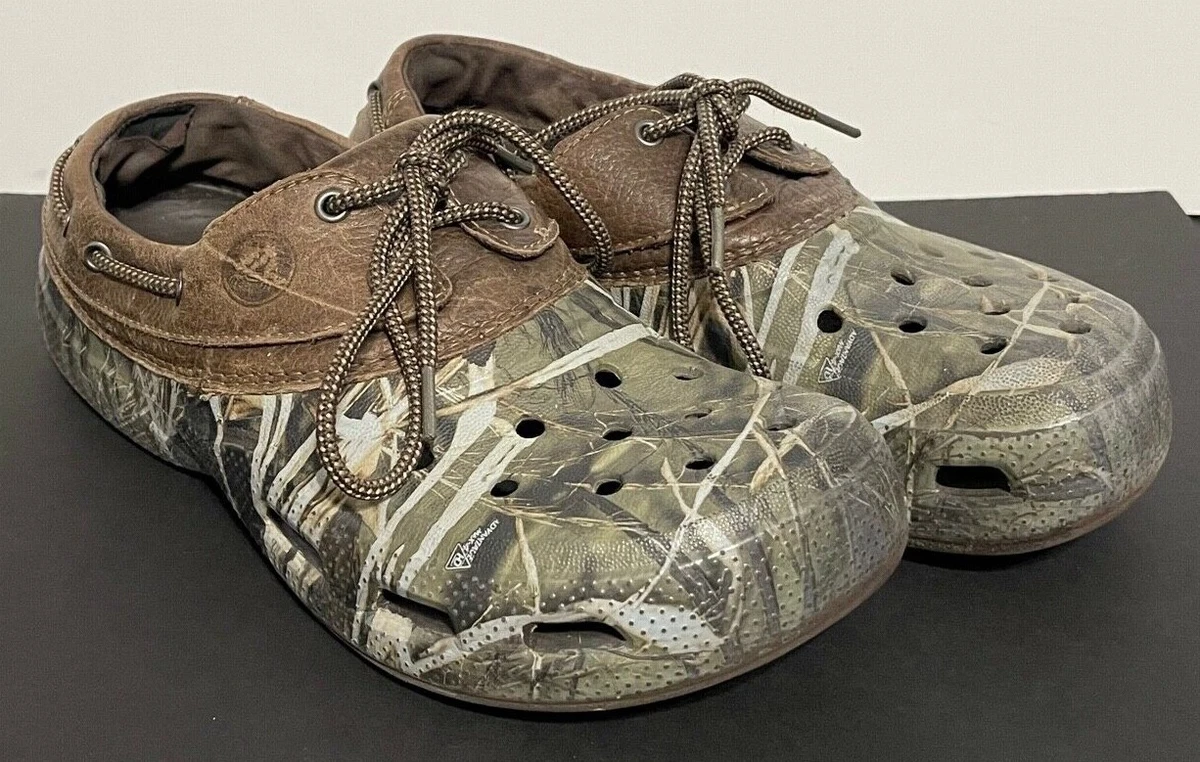 Crocs hotsell mens camo