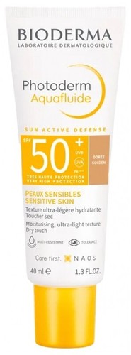 Bioderma Photoderm SPF50+ Tinted Golden Aquafluid Dry Touch 40ml Exp 03/2026 - Picture 2 of 4