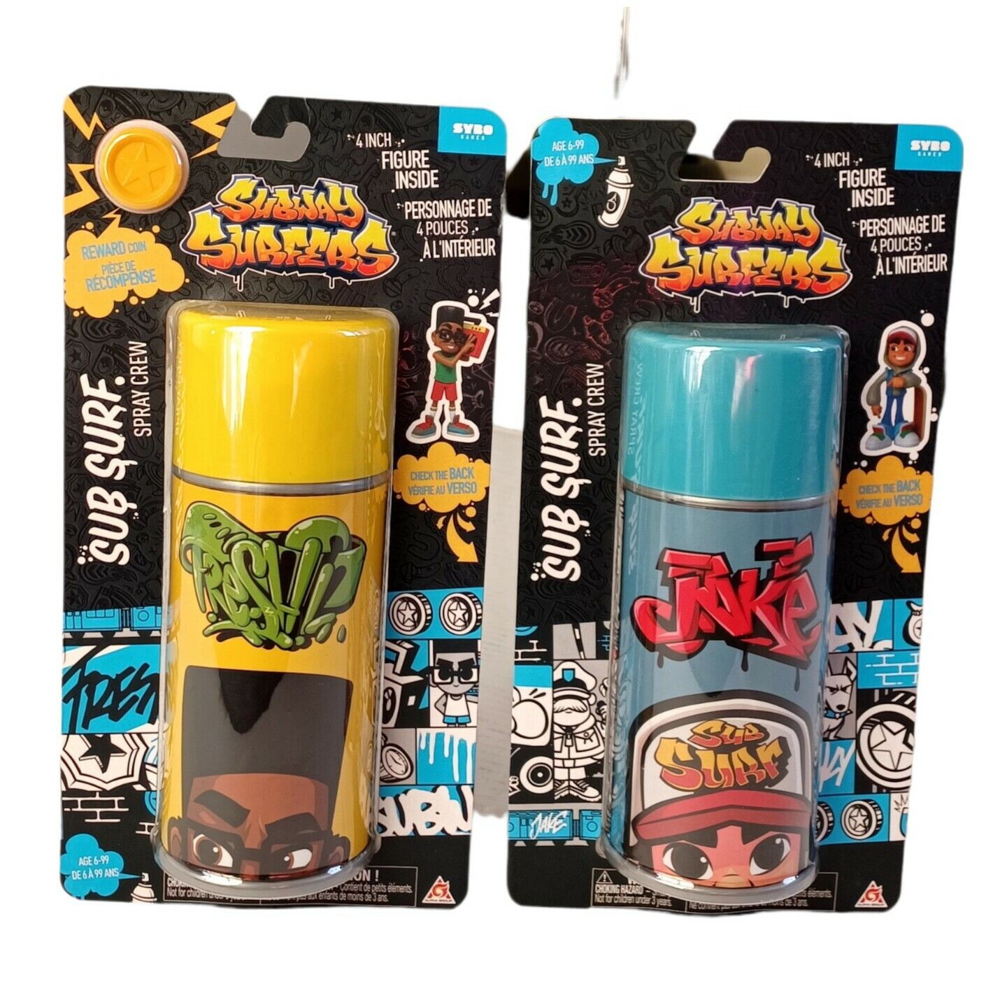 NEW Subway Surfers Spray Crew Fresh VHTF