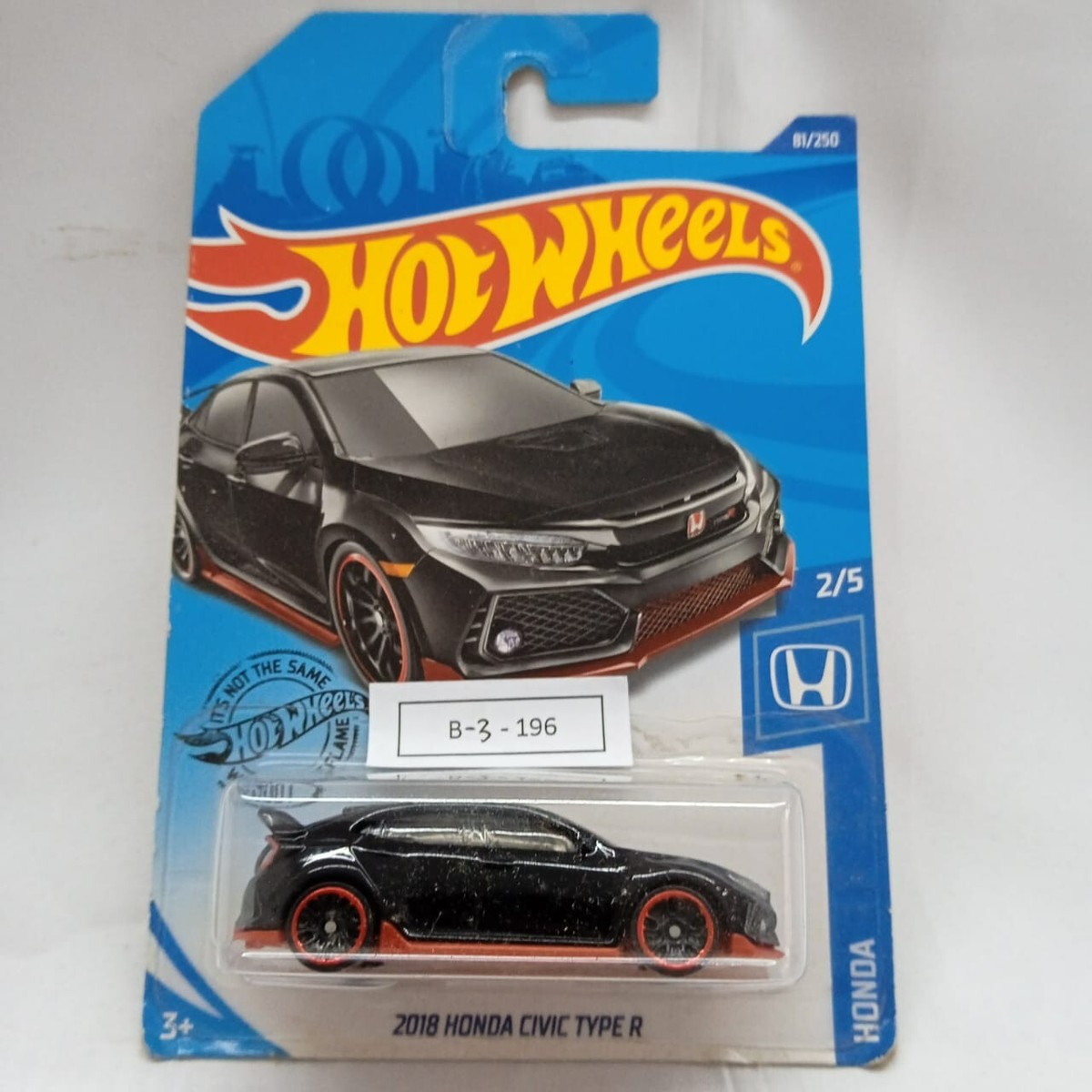 Hotwheels '2018 Honda Civic Type R 81/250 HW Honda 2/5 | eBay