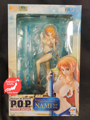 One Piece Portrait.Of.Pirates LIMITED EDITION Nami NewVer. Figure from JAPAN