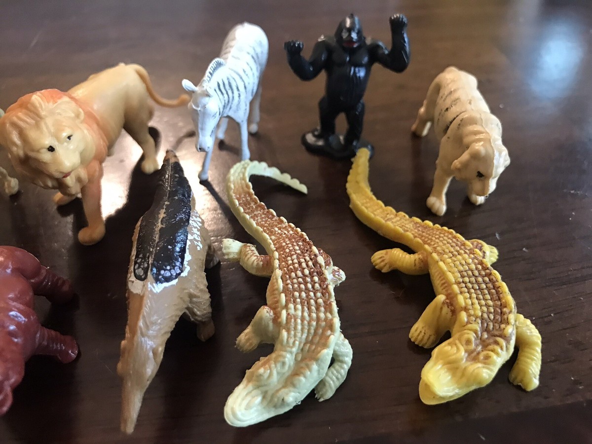 Vintage Plastic Jungle/Wild Animal Toys Marked Hong Kong | eBay