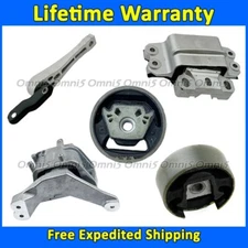 K3795 Motor & Transmission Mount Set 5pc For 2018-19 Volkswagen Passat 2.0L AUTO