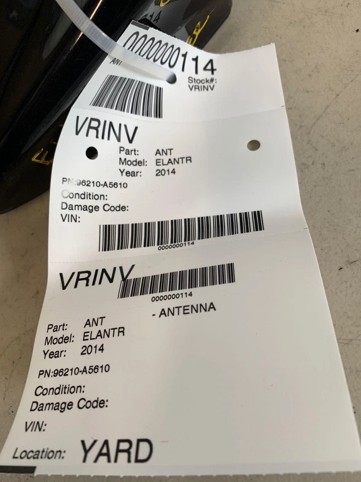 ✅ 2014 HYUNDAI ELANTRA ANTENNA PN:96210-A5610 原始设备制造商 — 第 2/3 张图片