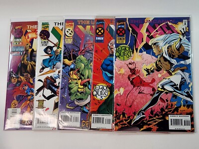 Uncanny X-Men 320 321 324 330 335 Marvel Comics 5 Book Lot 1995 1996