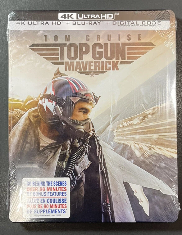 Top Gun Maverick Limited Edition 4K Ultra HD Steelbook, 40 OFF