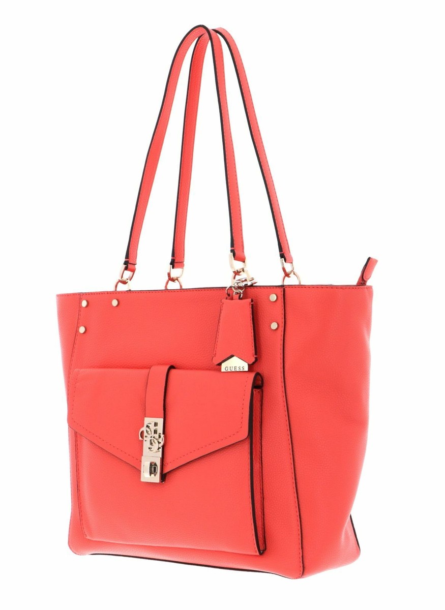 ABS074 GUES Borsa Shopper GUESS Corallo