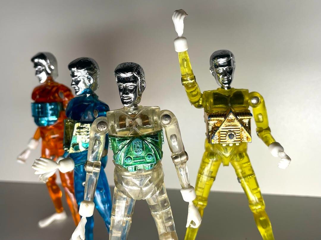 MICRONAUTS　＊初代ミクロマン　白透明＊【アメリカ版ミクロマン】 Micronauts Microman Command TAKARA Figure Toy First series