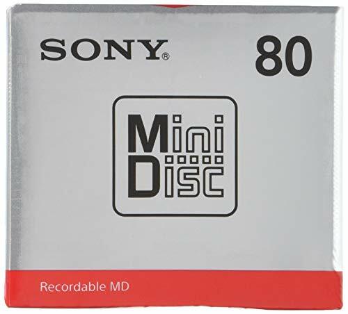 SONY MDW80T　　Mini Disc Sony Mini Disc 80 Minutes MDW80T 1Pack NEW from Japan