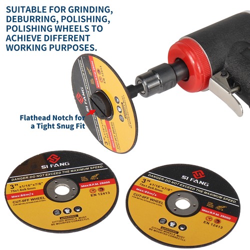 Mounting Mandrel F Metal Cut-Off Wheel Arbor 1/4" Shank Die Grinder Drill 1/2Pcs - Bild 8 von 10