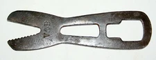 Old Antique No 1 V & B Vaughan & Bushnell Mfg. Co Alligator Wrench