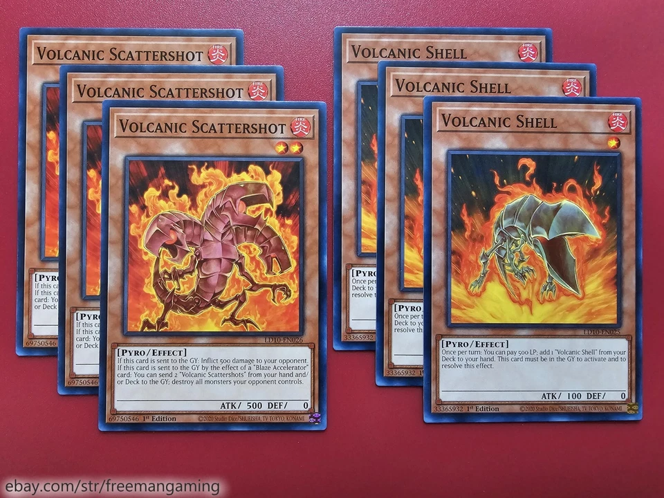 Baraja Volcánica Yugioh 40 Cartas Emperador Soldado Completo Presupuesto Torneo Listo Foto 4 de 4