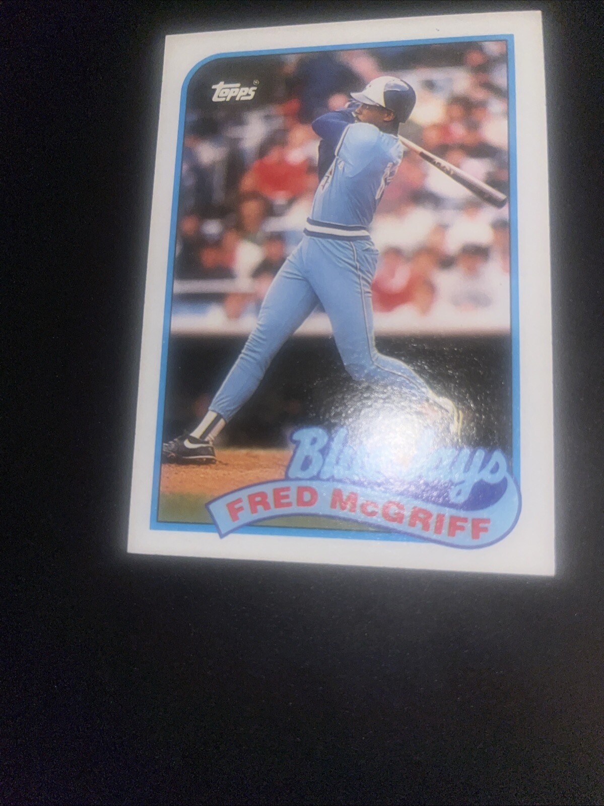 Fred McGriff 1989 Topps #745 Toronto Blue Jays