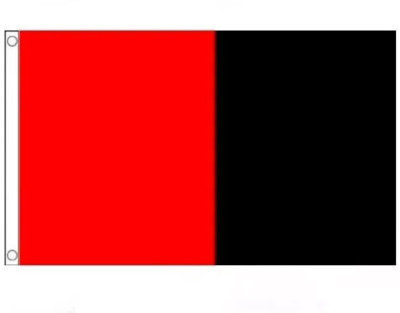 County Daunen Polyester Flagge - Größenwahl