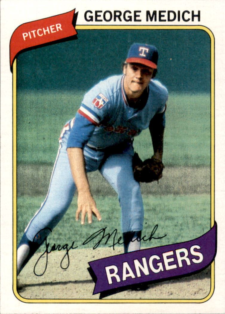 1980 Topps #336 George Medich - NM-MT