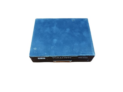 Nautica Men's Desk Valet Box Case Storage Box Black Blue 5.5 Inches Box - Picture 10 of 12