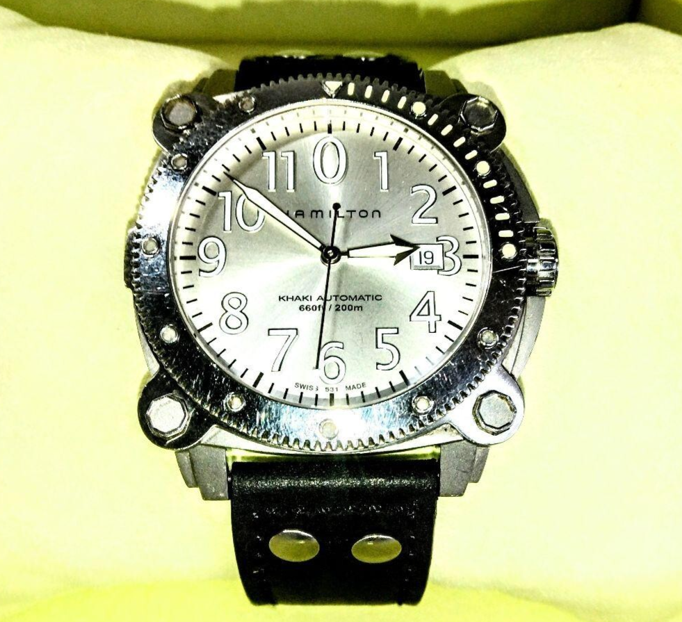 Hamilton Khaki Below Zero H785550 Men's Automatic Watch Swiss Made JP