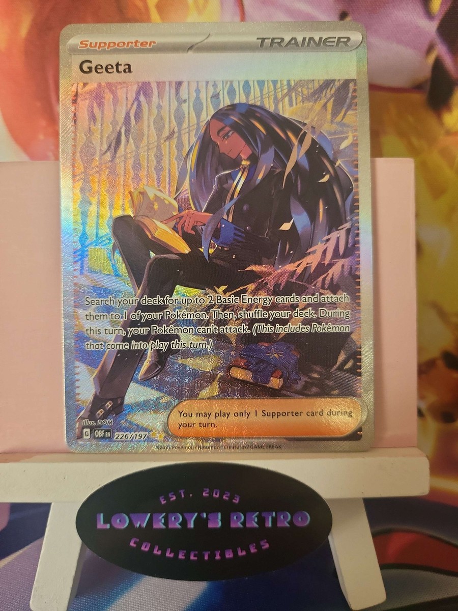 pokemon geeta card PSA10〕[SV3] Geeta 137/108〈SAR〉 – Buy Online at Omotenashi TCG main image 1