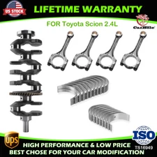 STD Crankshaft + Connecting Rod + Bearing Kit for 2.4L Toyota Matrix Scion tC xB