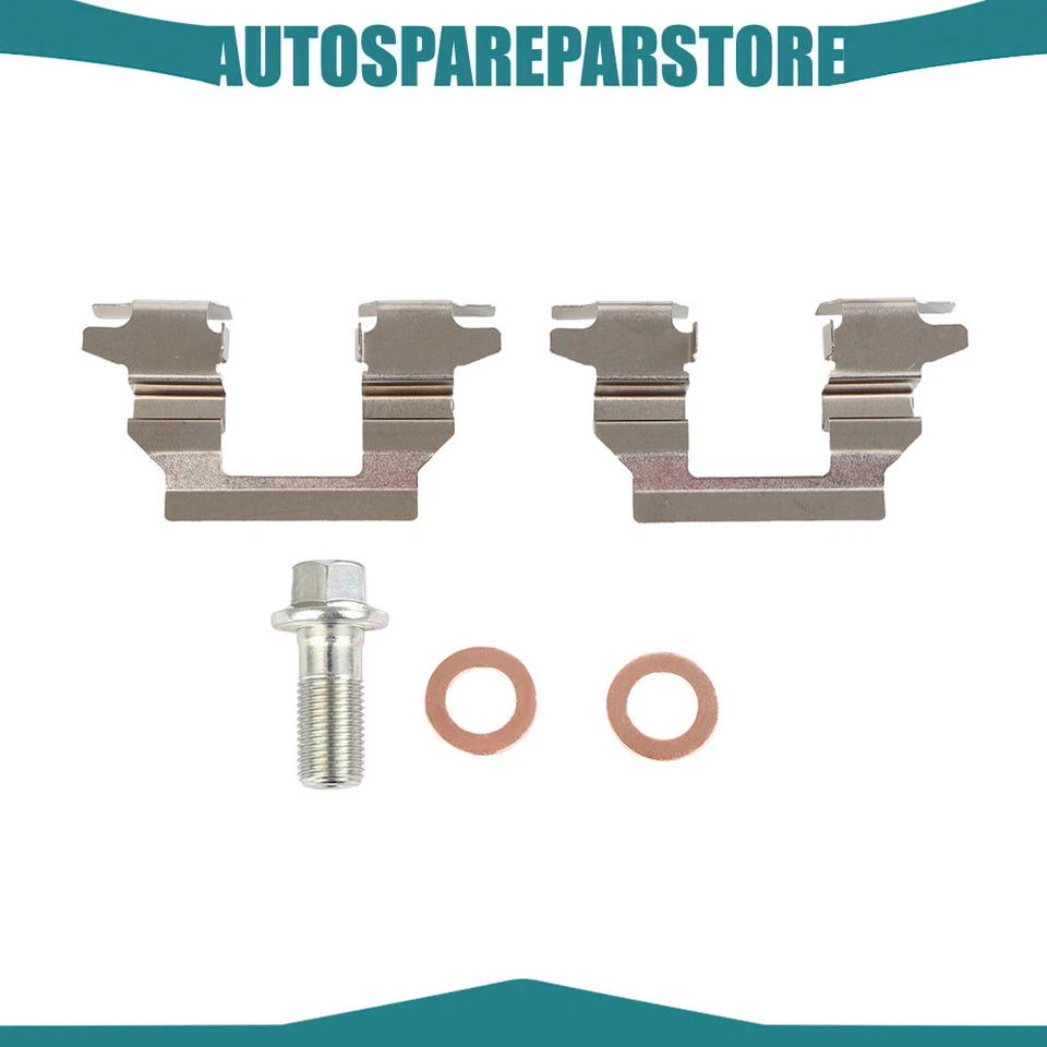 Pinzas de freno traseras con par de accesorios de soporte para Nissan Máxima 2009-2017 2018 Foto 2 de 4