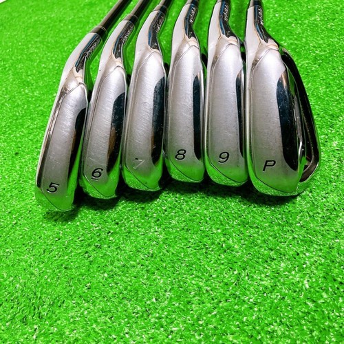 TaylorMade R9 SuperMax Eisensatz 5 6 7 8 9 PW 6tlg Motore 55 Carbon S Flex RH Herren - Bild 5 von 10