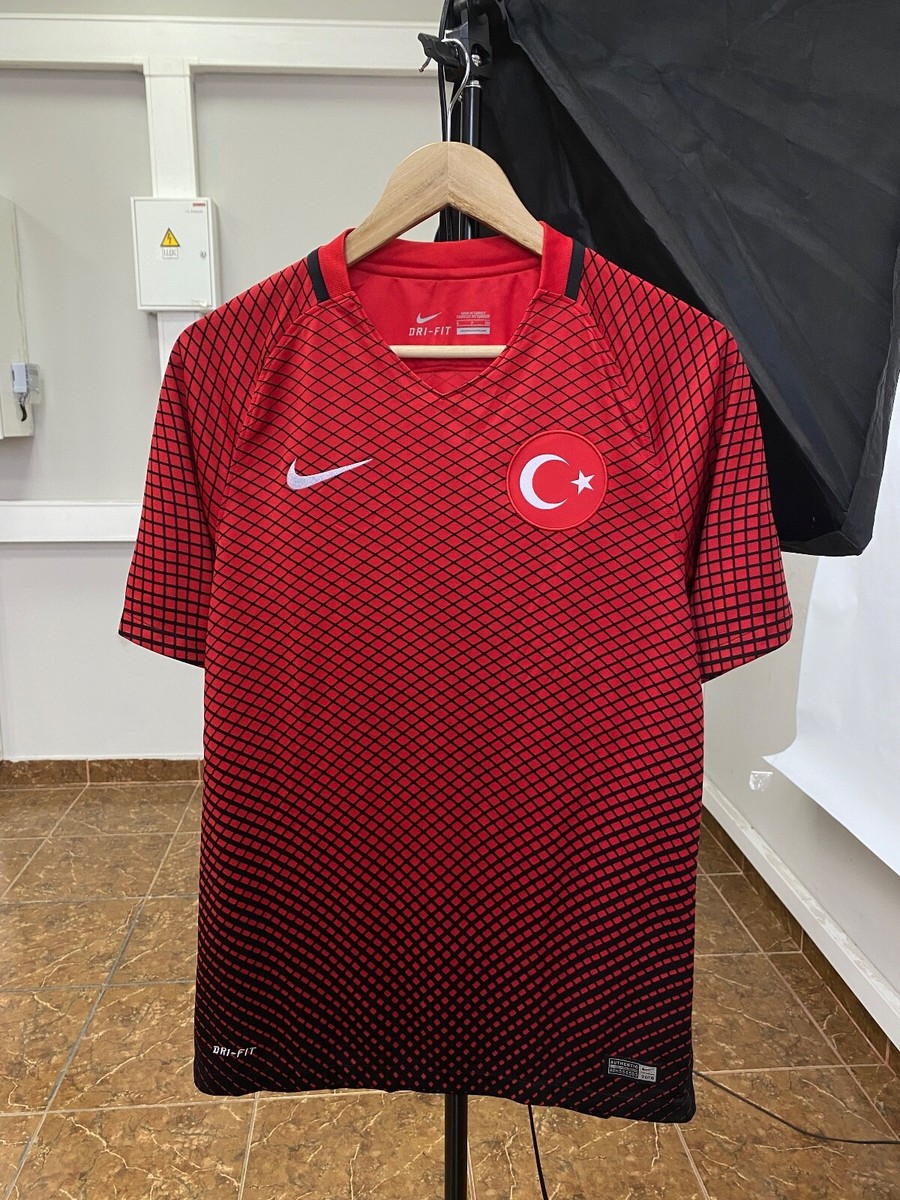 🇹🇷 2016 Nike Turkiye Soccer Jersey T-Shirt Y2K Turkey Y2K size S