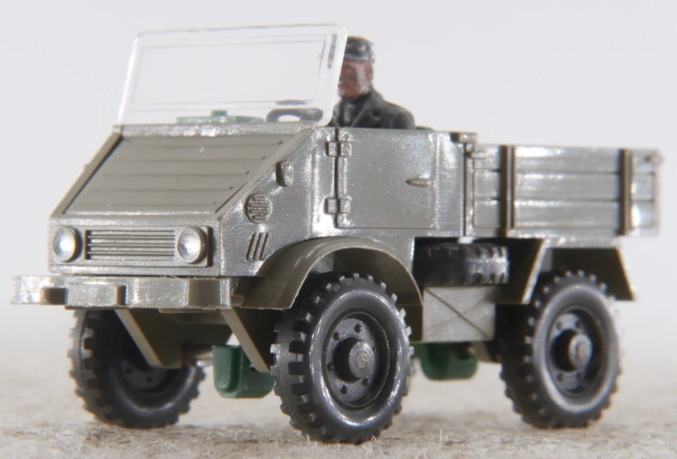 Wiking 1:87 Unimog A.S.S LKW H0 411 detailliert Olivgrau GK 370/7F CS 479/1K