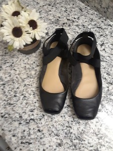ana black flats